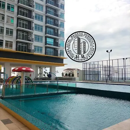 Formuslimonly Royal Majestic Homestay Novo 8 Residence Melaka Exterior photo