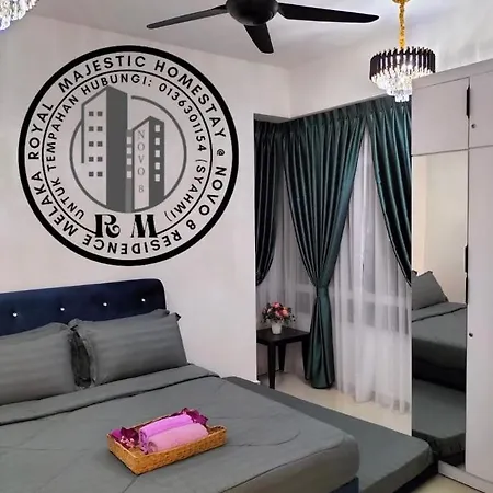 Formuslimonly Royal Majestic Homestay Novo 8 Residence Melaka Exterior photo